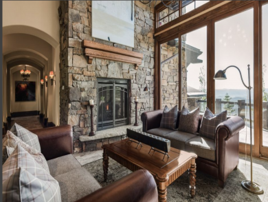 Private indoor Pool at this 6 Bedroom Deer Valley Rental.